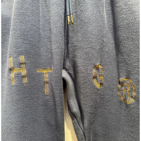 Honor the Gift Embroidered Sweatpants Men’s Size Large Blue Heavyweight Thick - Picture 4 of 11
